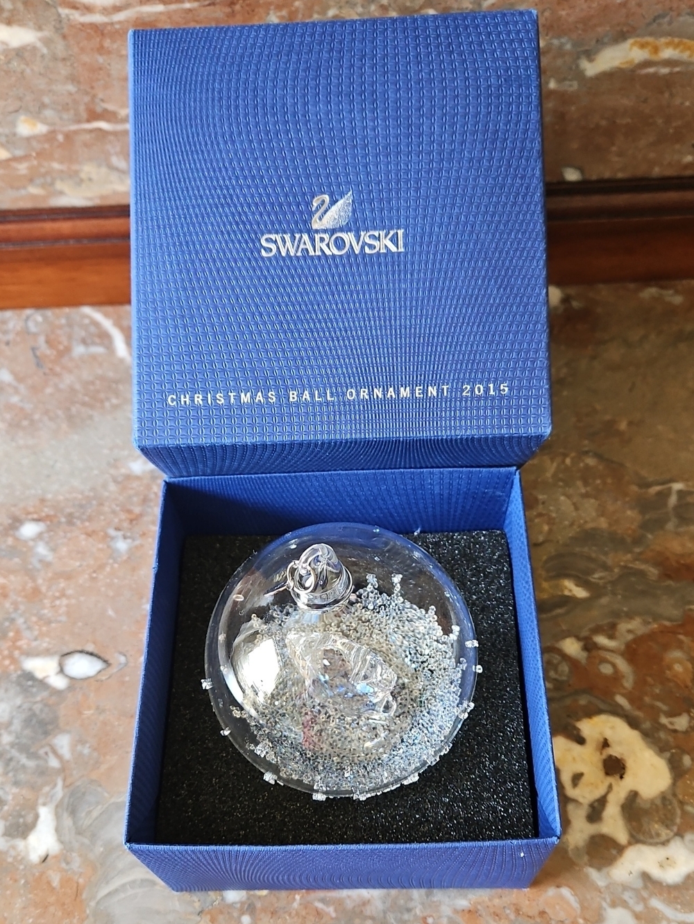 2015 Swarvoski Christmas Ball Angel Ornament